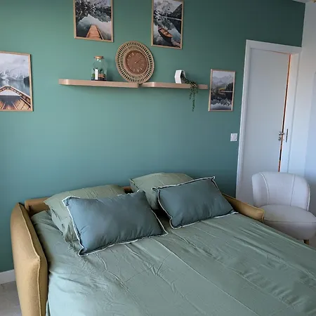 T2 Cosy Proche De - A 2 Min A Pied De La شقة