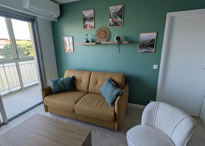 T2 Douillet Proche De - Acces A Pied Апартаменты Кань-сюр-Мер